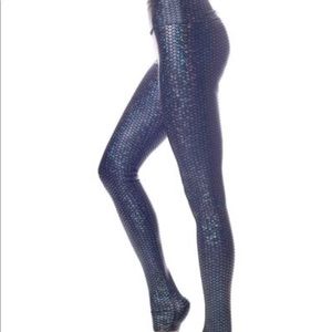 Emily hsu mermaid leggings in MIDNIGHT COLOR